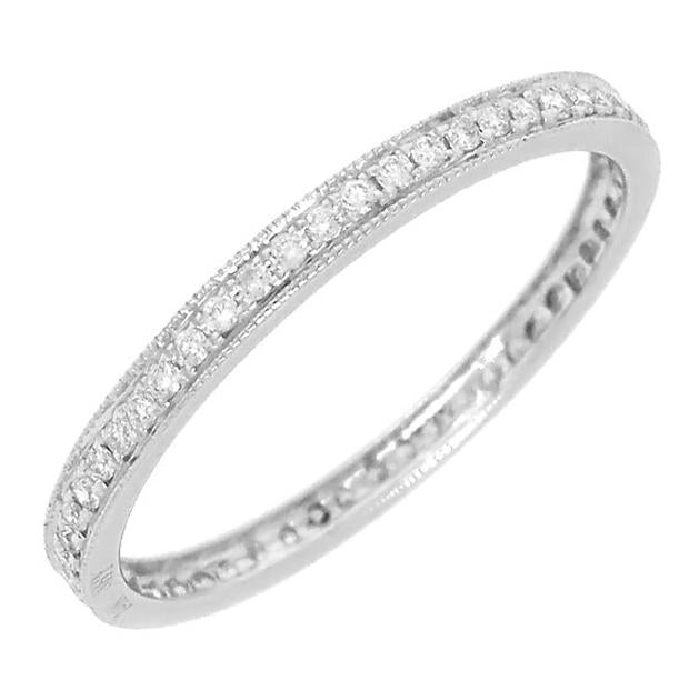 0.27 Ctw 14k White Gold Diamond Eternity Band