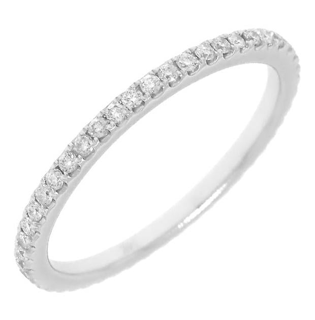 0.37 Ctw 14k White Gold Diamond Eternity Band