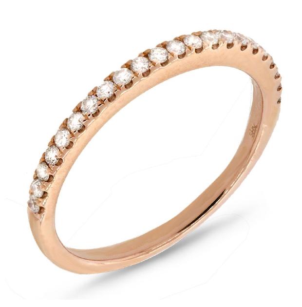 0.23 Ctw 14k Yellow Gold Diamond Womens Band