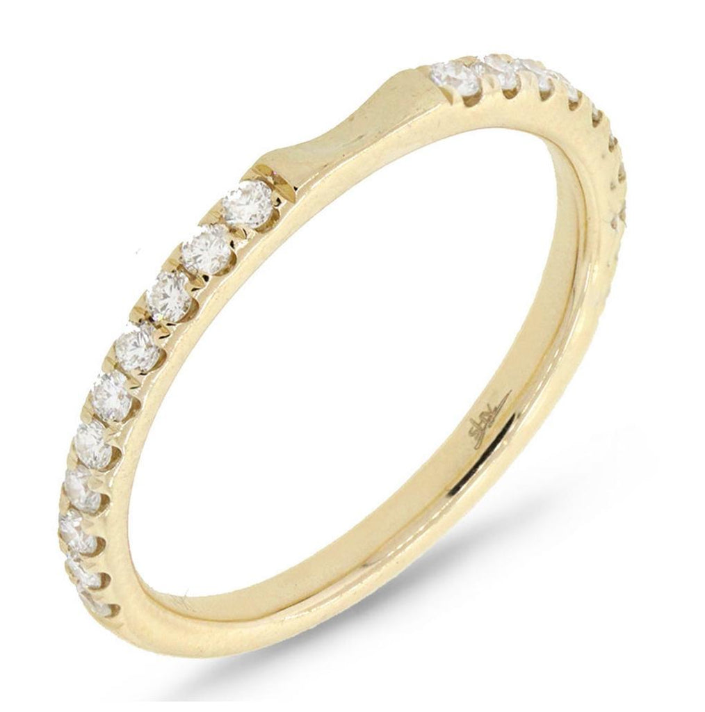 0.31 Ctw 14k Yellow Gold Diamond Womens Band