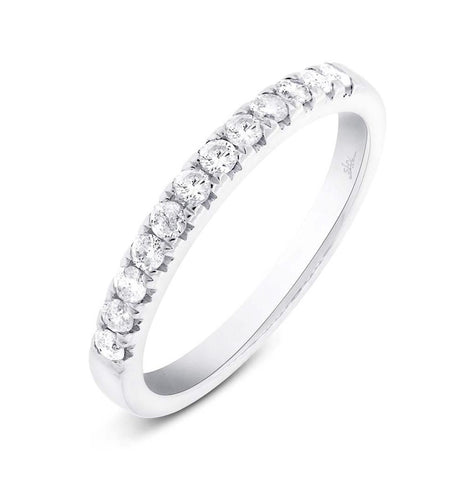 0.33 Ctw 14k White Gold Diamond Womens Band