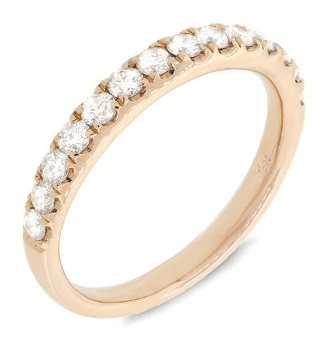 0.54 Ctw 14k Yellow Gold Diamond Womens Band