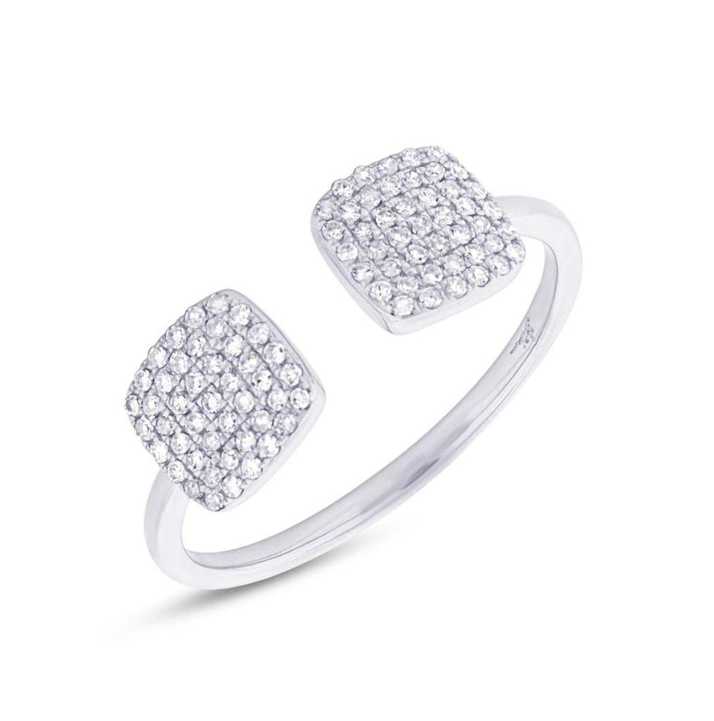 0.25 Ctw 14k White Gold Diamond Womens Ring