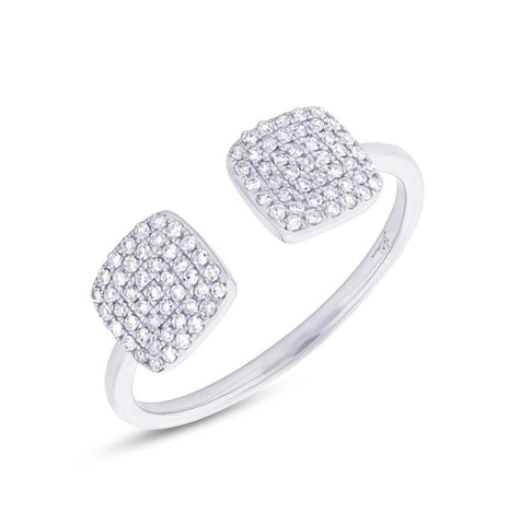 0.25 Ctw 14k White Gold Diamond Womens Ring