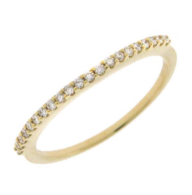 0.15 Ctw 14k Yellow Gold Diamond Womens Band