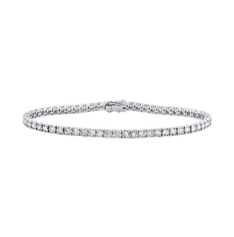 1.77 Ctw 14k White Gold Diamond Womens Bracelet