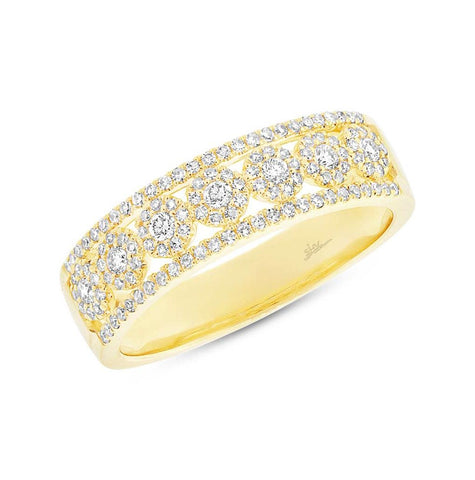 0.43 Ctw 14k Yellow Gold Diamond Womens Ring