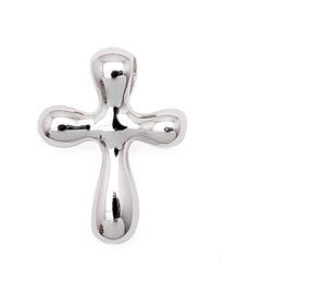 .925 Sterling Silver Slider Cross Pendant