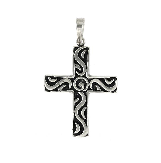 .925 Sterling Silver Cross Pendant