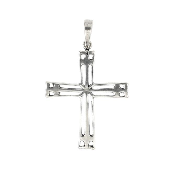 .925 Sterling Silver Cross Pendant