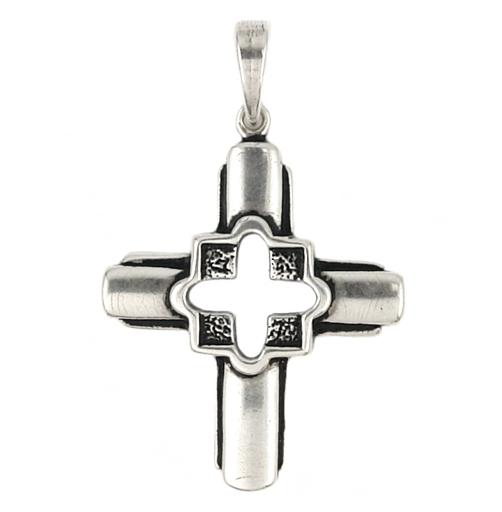 .925 Sterling Silver Cross Pendant