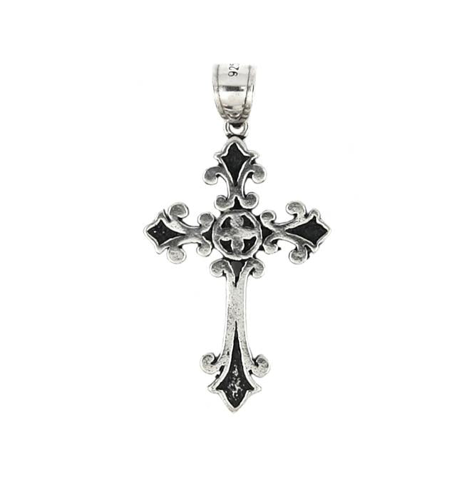 .925 Sterling Silver Cross Pendant