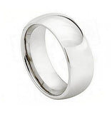 Cobalt Ring High Polish Plain Classic Domed Wedding Band Ring 7mm, <b>size: 10</b>