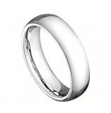 Cobalt High Polish Classic Domed Wedding Band Ring 5mm, <b>size: 10</b>