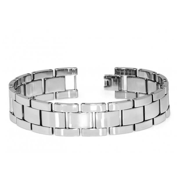 High Polish Tungsten Carbide Bracelet