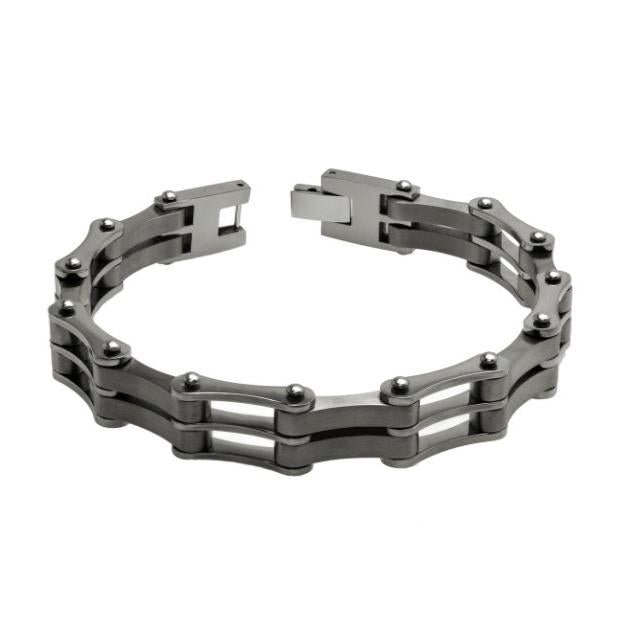 Titanium High Polished Chain Link Designer Bracelet