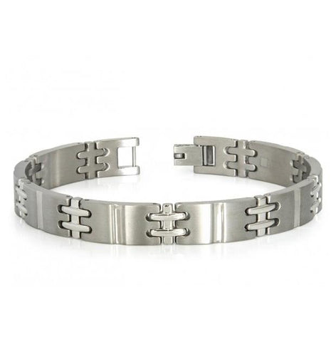 High Polished Finish Titanium Bracelet