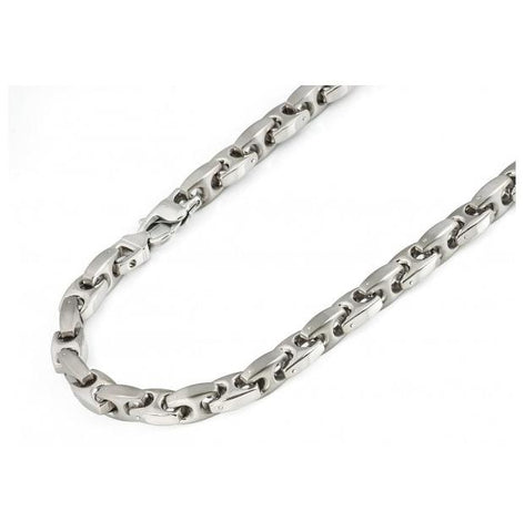 Titanium High Polished Fat "h" Link Chain