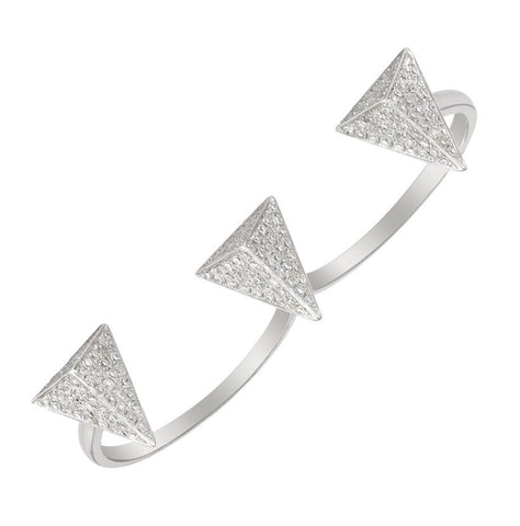0.5 Ctw Diamond 14k White Gold Round Shape Womens Diamond Ring