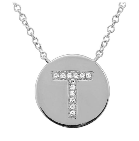 0.03 Ctw Diamond 14k White Gold Diamond Necklace