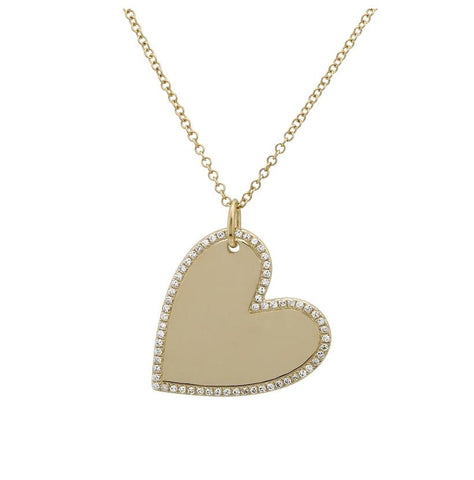 0.21 Ctw Diamond 14k Yellow Gold Round Shape Womens Diamond Necklace Pendant With 16 Inch Chain