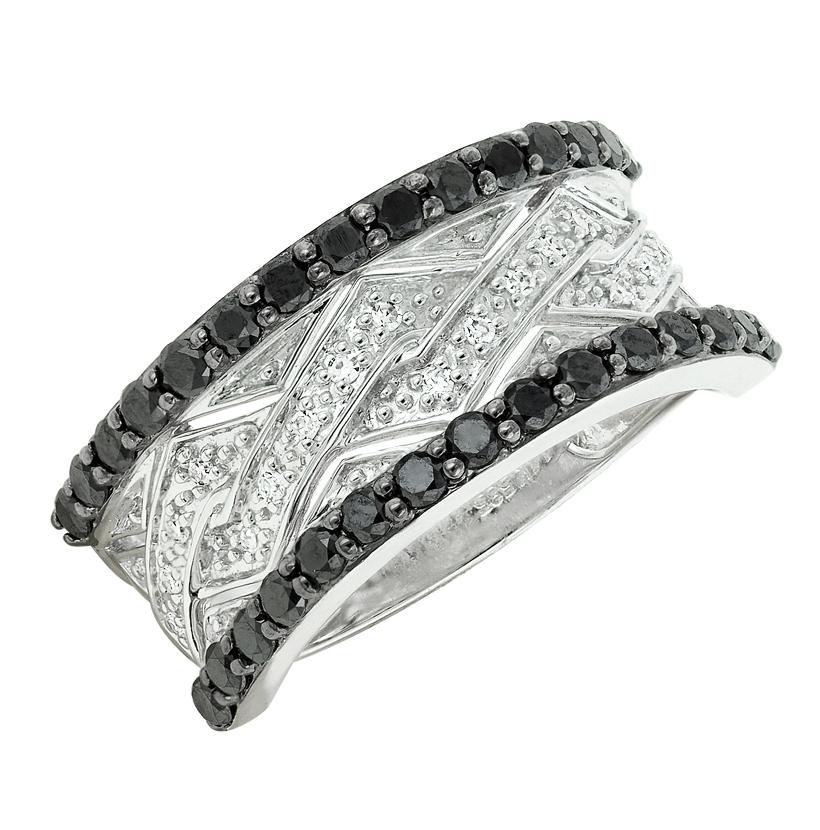 0.75 Ctw Diamond 14k White Gold Womens Diamond Ring