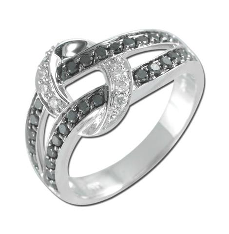 0.5 Ctw Diamond 14k White Gold Round Shape Womens Diamond Ring