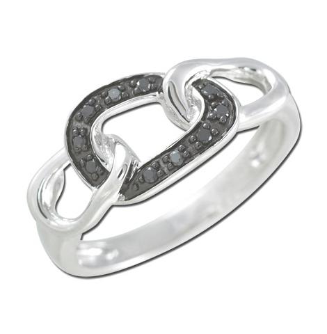 0.07 Ctw Diamond 14k White Gold Round Shape Womens Diamond Ring