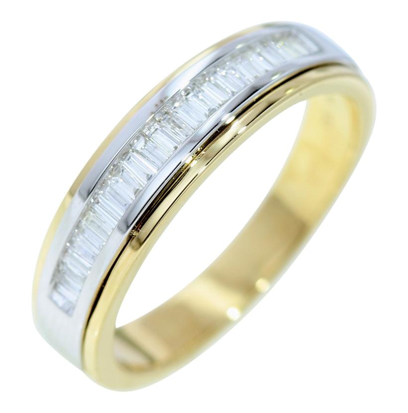 14k Two Tone Gold Womens Ring