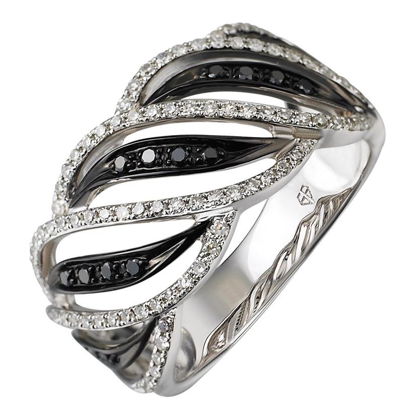 0.4 Ctw Diamond 14k White Gold Round Shape Womens Diamond Ring