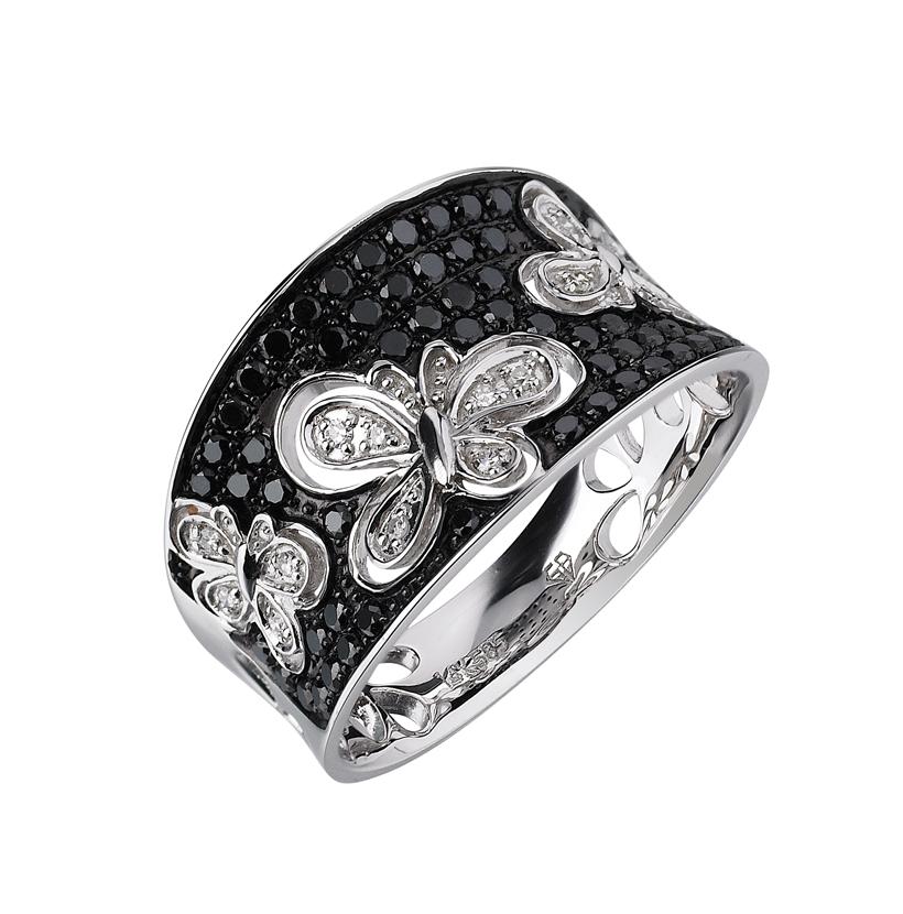 0.49 Ctw Diamond 14k White Gold Round Shape Womens Diamond Ring