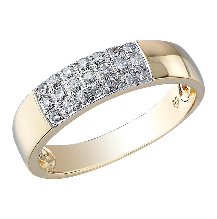 14k Yellow Gold Womens Ring