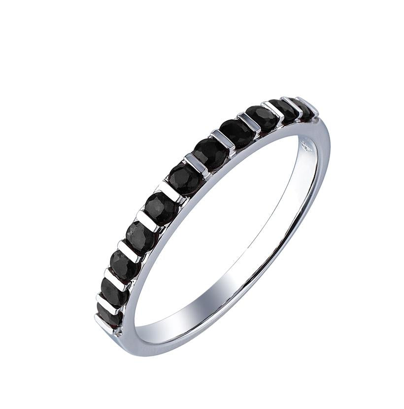 0.36 Ctw Diamond 14k White Gold Womens Diamond Ring