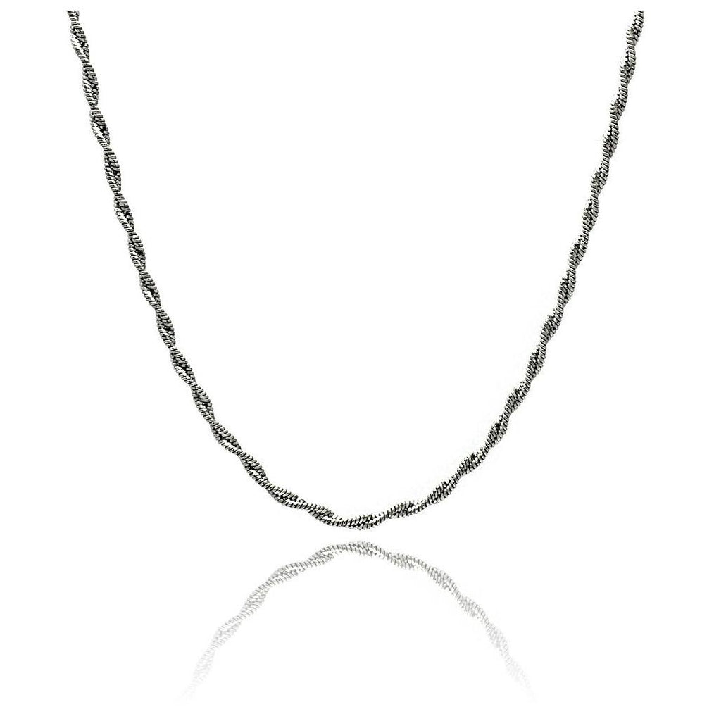 .925 Sterling Silver Chain, <b>size: 16</b>