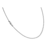 .925 Sterling Silver Chain Confettidisstar035, <b>size: 16</b>