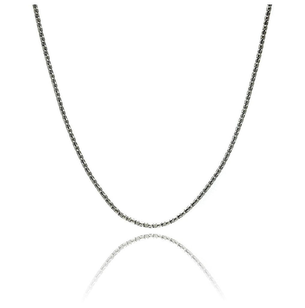 .925 Sterling Silver Chain, <b>size: 16</b>