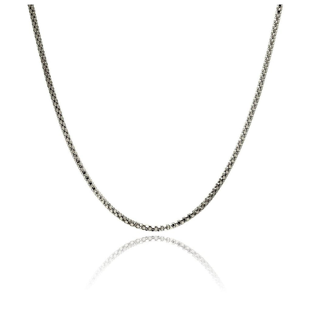 .925 Sterling Silver Chain, <b>size: 16</b>