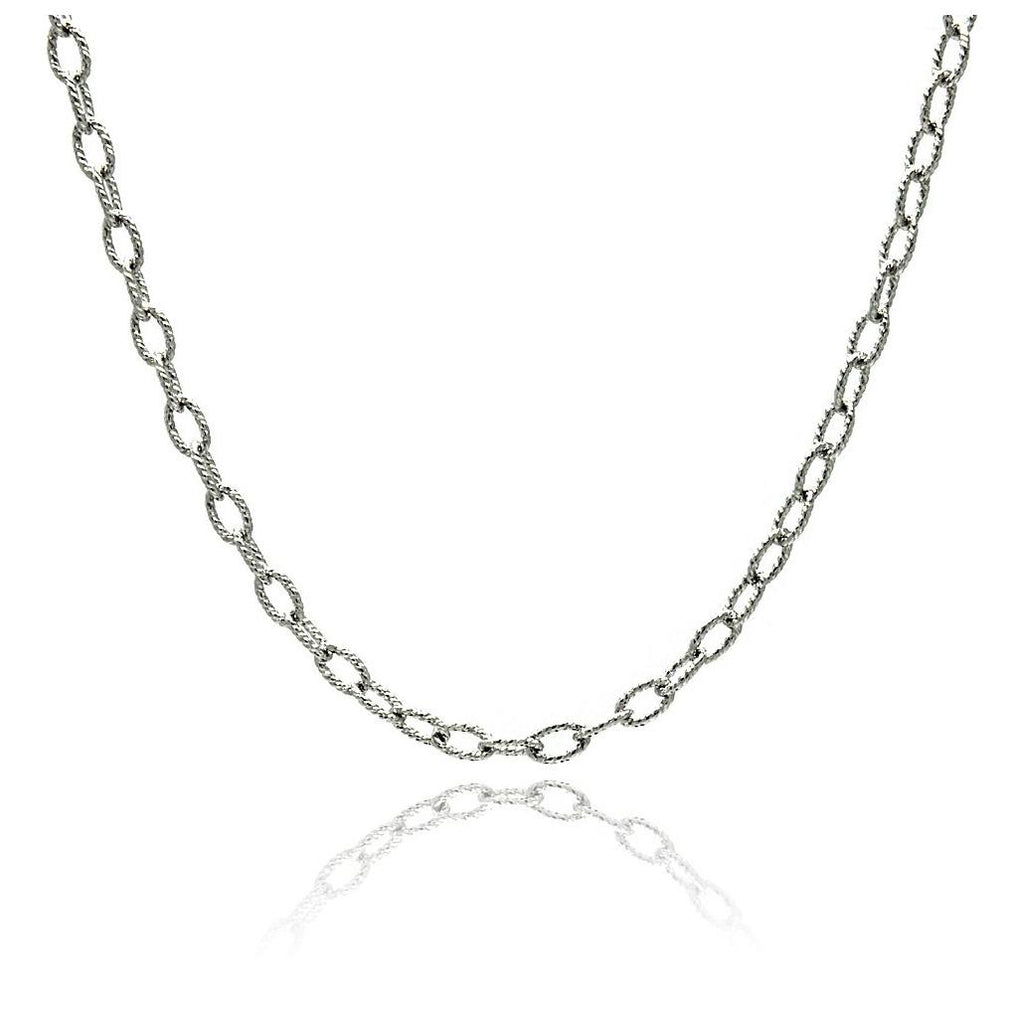 .925 Sterling Silver Chain, <b>size: 16</b>