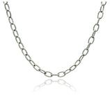 .925 Sterling Silver Chain, <b>size: 16</b>