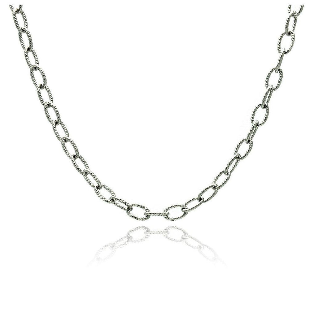 .925 Sterling Silver Chain, <b>size: 16</b>