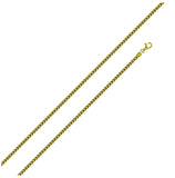 .925 Sterling Silver Gold Plated Franco Chain 1.3mm, <b>size: 16</b>