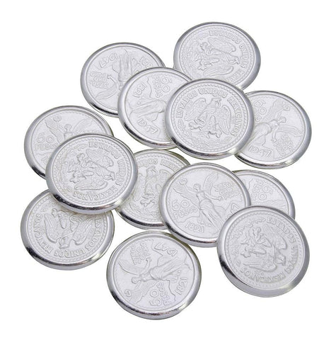 .925 Sterling Silver Centenario 13 Wedding Coins Arras