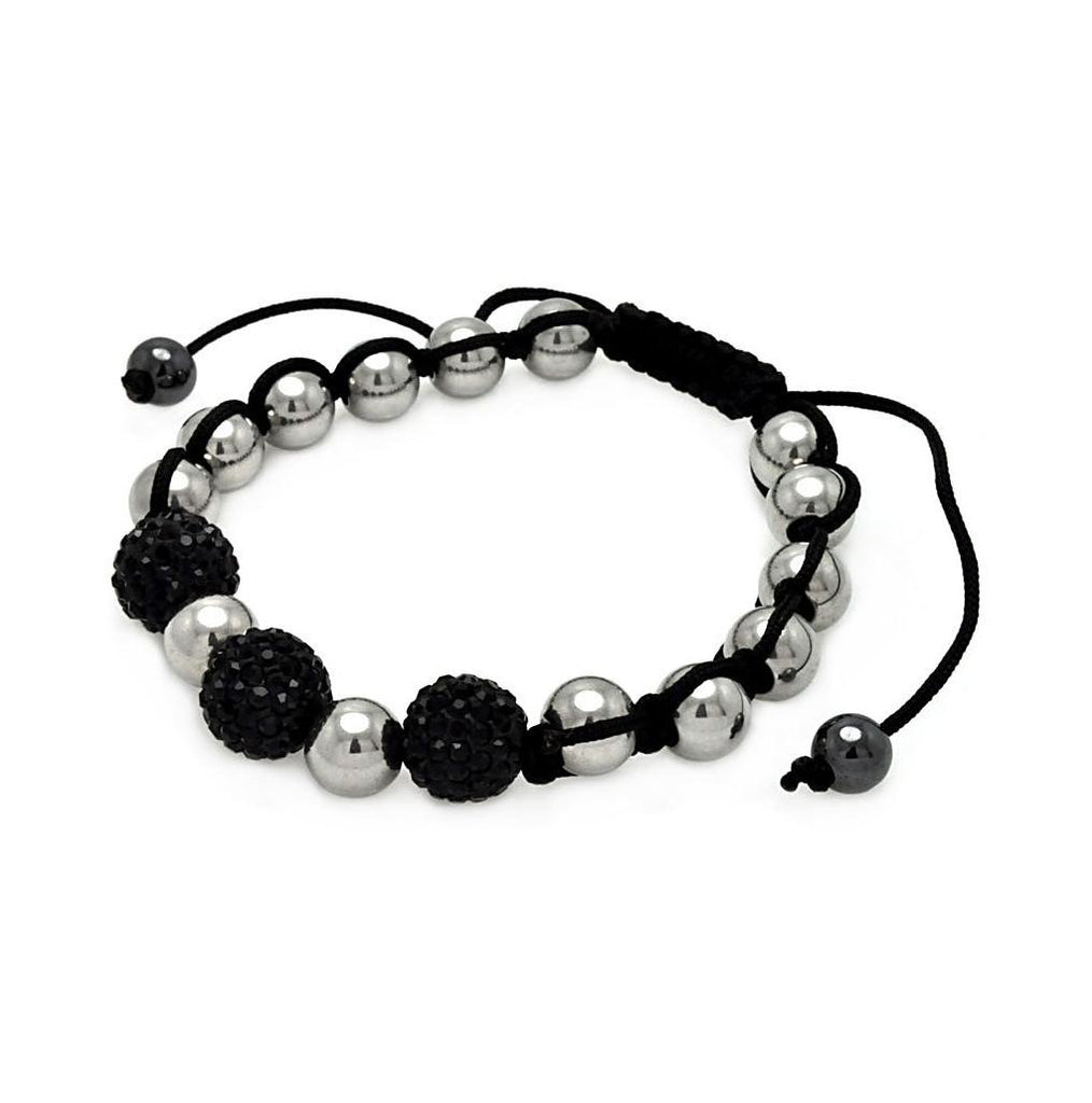 Stainless Steel Shamballa Bracelet