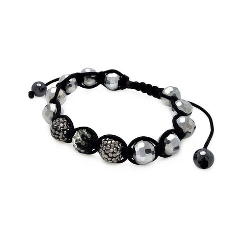 Stainless Steel Shamballa Bracelet