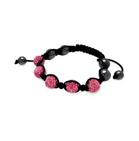 Stainless Steel Shamballa Bracelet