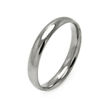 Men's Stainless Steel Band Ring 4mm, <b>size: 5</b>