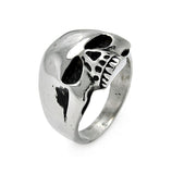 Men's Stainless Steel Skull Ring, <b>size: 9</b>