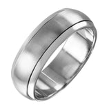 Stainless Steel Spinner Ring, <b>size: 9</b>