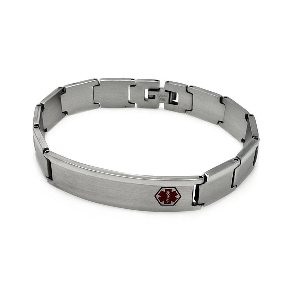 Stainless Steel Medical Id Bracelet