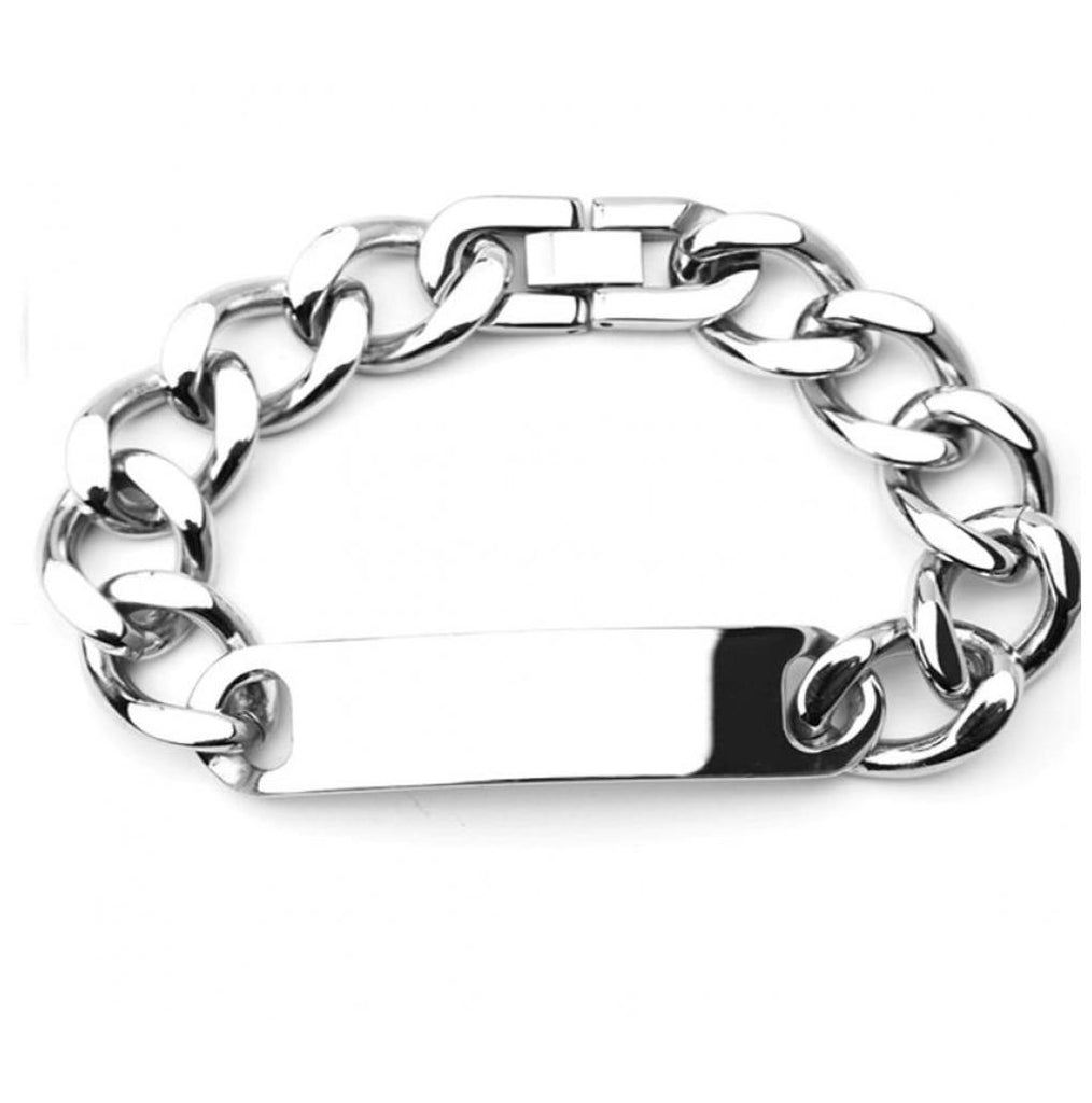 Stainless Steel Chain Id Bracelet